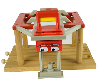 Vintage BRIO Wooden Railway Clayton Crane #32732