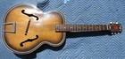 Rare Vintage Harmony Arch Top Guitar Acoustic Six Strings Usa Made