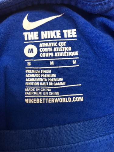 USA Soccer We Can We Are We Will Nike Blu Taglio Atletico T Shirt Uomo M - Foto 5 di 5