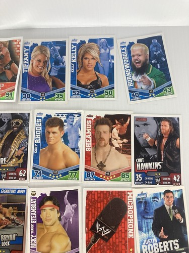 Slam Attax Evolution WWE Topps Trading Card Bundle Free Post - Picture 4 of 7