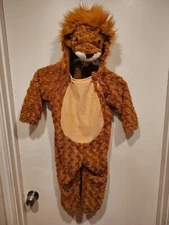 Target Kids Full Body Lion Body Suit Costume Sz 2-3 Yrs.-Cosplay Halloween