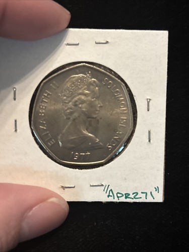 1977 Solomon Island Dollar Coin “apr271” - Picture 24 of 24