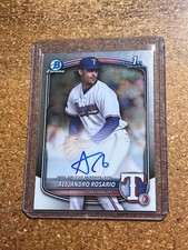 2025 Bowman Chrome 1st Bowman Card # CPA-ARO Alejandro Rosario Autograph