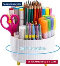 Desk Organizer, 360-Degree Rotating Pen Holder, Desk Organizers and Accessories