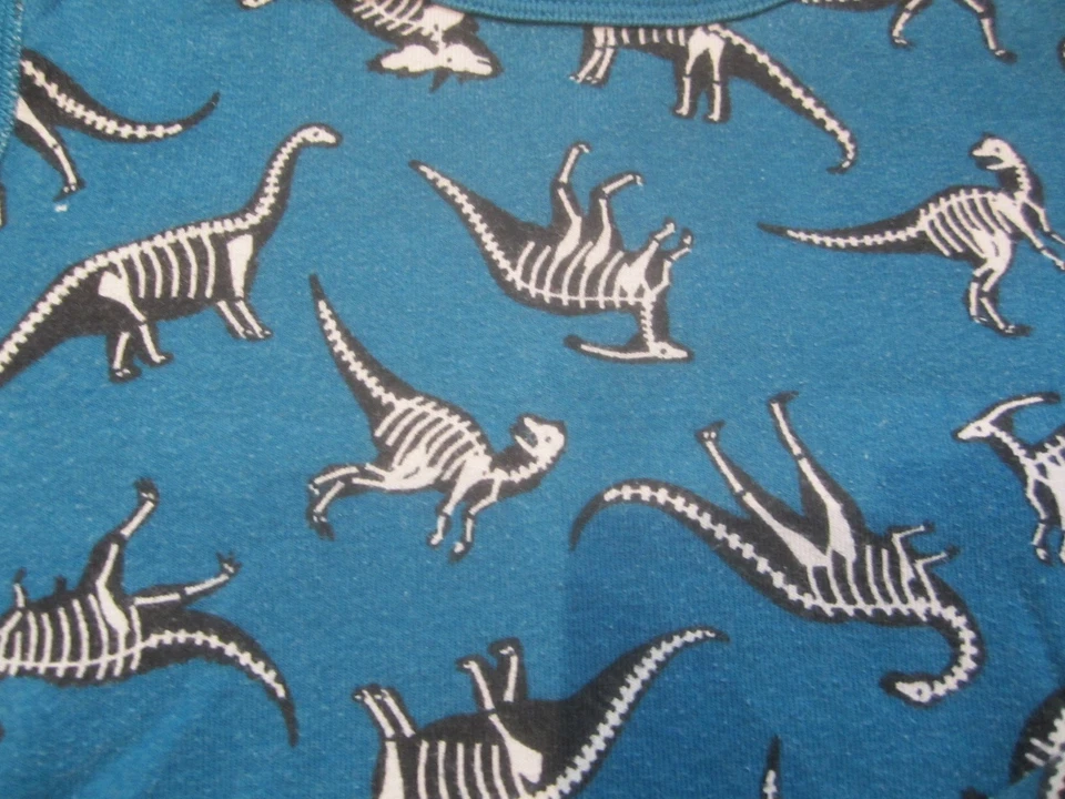 PIJAMA LARGO JOHNS DINOSAURIOS ALGODÓN ORGÁNICO HANNA DIFFERENTSON 150 US 12 Foto 2 de 4