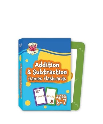 Addition & Subtraction Games Flashcards for Ages 6-7 [Year 2] 