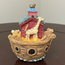 Santa Go Round by Possible Dreams 1994 NOAH'S ARK 657148 Resin Figure