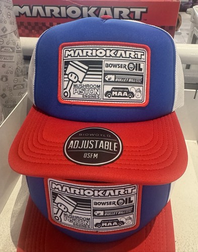 Nintendo World NY New York Mario Kart LTD Adjustable Hat Cap Toad Bowser - Picture 3 of 5