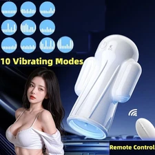 Wireless Vibrating Penis Head Massager Male Masturbator Glans Vibrator Sex Toys