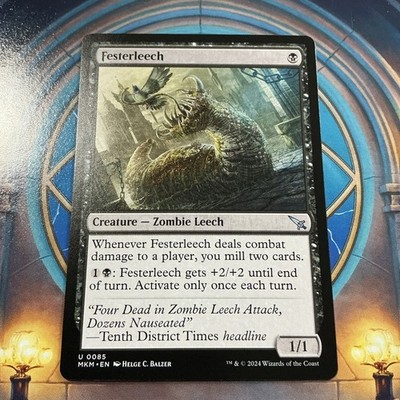Festerleech M/NM Murders at Karlov Manor 085 MTG Magic The Gathering