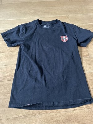 Bones Bearings Cross Skateboarding T Shirt Men s Small Black With Red Cross Logo