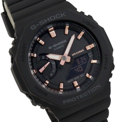 CASIO G-SHOCK GMA-S2100-1A Uhr Schwarz CASIOak Analog Digital Shock Y860088
