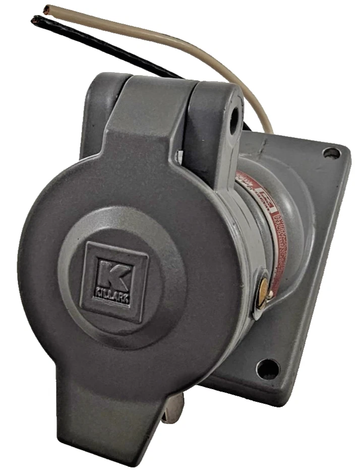 Killark KRS-20 SU78 0303 Delayed Action Receptacle 20A 600V Explosion Proof - Image 4 of 4