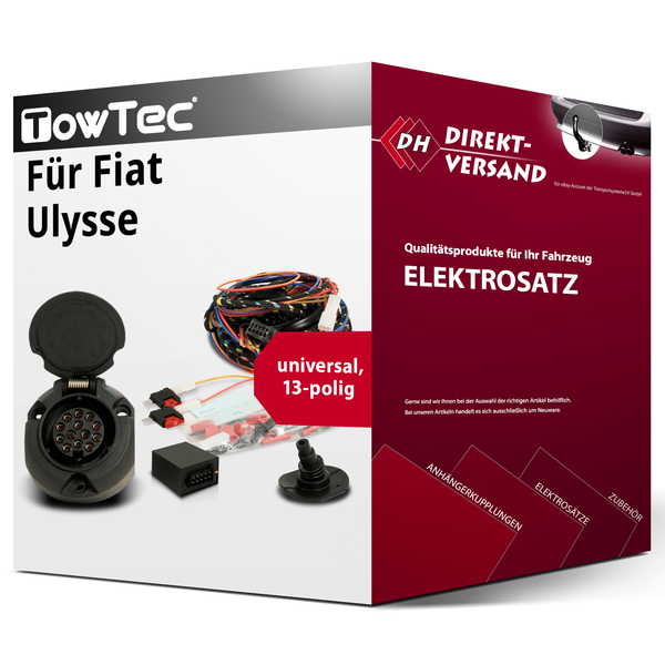 E-Satz 13Polig Universell FüR Fiat Ulysse 01.2022-Jetzt Neu-image