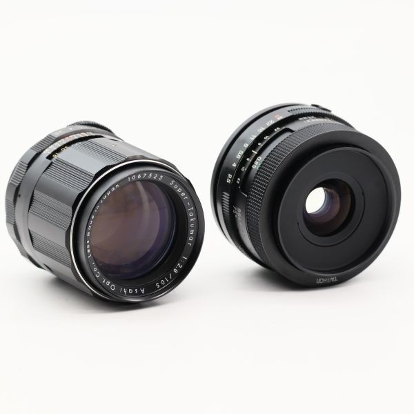 Tamron 28mm F2.5 BBAR MC and Pentax 105mm F2.8 Set 1742 | eBay
