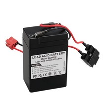 6V 4.5Ah Lead Acid Rechargeable Battery, Replacement Battery Compatible with...