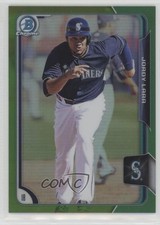 2015 Bowman Draft Chrome Green Refractor 34/99 Jordy Lara #63 n1u