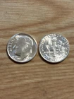 Silver 1960 & 1960D Unc. Roosevelt Dime