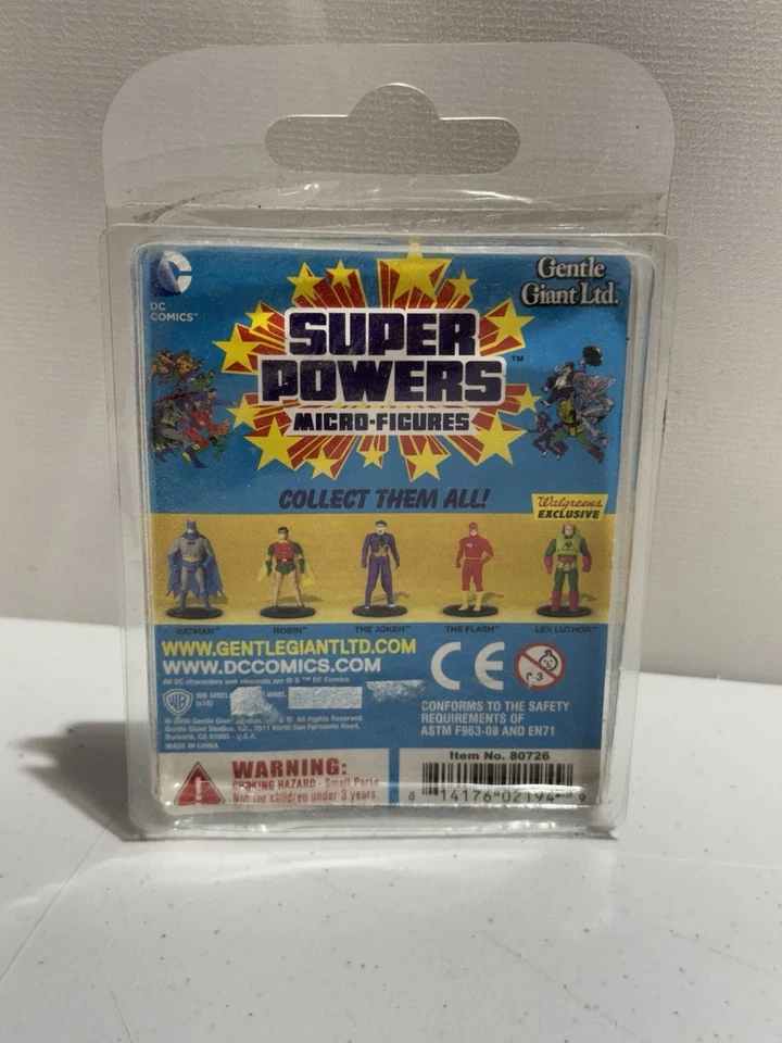 GENTLE GIGANTE LTD. DC COMICS SUPER POWERS MICO-FIGURA EL JOKER 2017 NUEVO BATMAN Foto 2 de 2