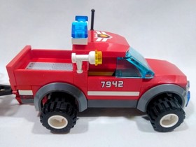 🔥LEGO City 7942 Off Road Fire Rescue 100% Complete w/ Instructions & Minifigure