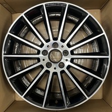 GENUINE MERCEDES 20” W213 E CLASS AMG FRONT TURBINE ALLOY WHEEL NIGHT EDITION