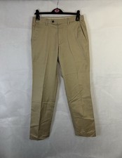 M&S Collection Tailored Fit Chinos – Light Brown/Beige - 30W / 31L