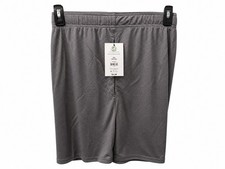 Athletic Works Mens Core shorts. Grey Flannel. Size 2XL 44-46 2-Pack. NEW