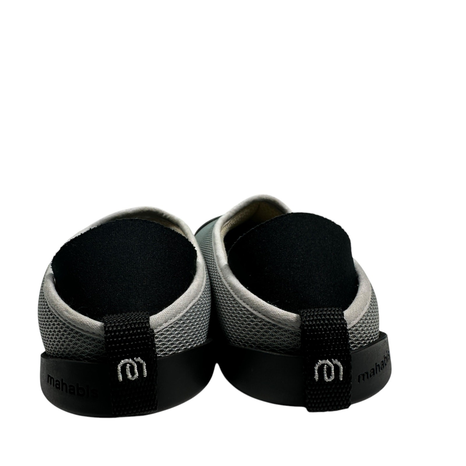 SAOLA mahabis SUMMER Ciabatta Slip On Scarpa Esterna in Gomma Rimovibile Grigio Nero EU 37