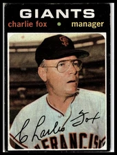 1971 Topps #517 Charlie Fox