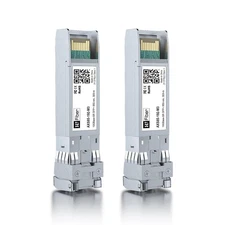 10G Multimode SFP+ Fiber Transceiver Module for Network Switches 2 Pack