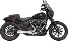 Bassani Road Rage Shorty 2:1 Full Exhaust System Chrome #1S73 Harley Davidson
