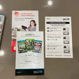 Wii Party U (Nintendo Wii U, 2013) Complete CIB