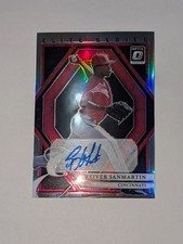 2022 Donruss Optic Elite Series Silver Prizm Auto #ESS-RS Reiver Sanmartin Reds