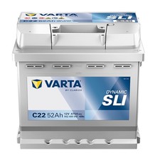 VARTA C22 Blue Dynamic 52Ah Autobatterie 12V 470A Starter Batterie 552 400 047