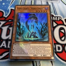 OP07-EN006 World Legacy - "World Chalice" Super Rare UNL Edition NM Yugioh Card