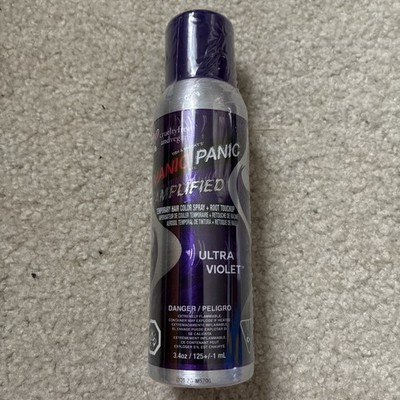 MANIC PANIC AMPLIFIED Temporary Hair Color Ultra Violet Purple 3.4 OZ**SEALED**