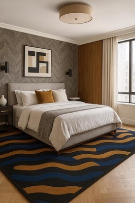 Designer Rug | Irregular Rug | Wool area Rugs | Living Room Rug | Tufted A213