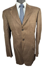 VALENTINI BACHRACH Mens ITALIAN-MADE SUPER 130's Sport Coat Blazer Jacket 42L