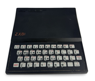 Vintage Sinclair ZX81 Computer - ungetestet