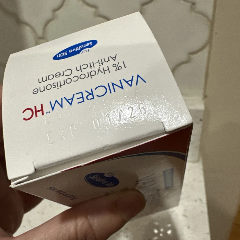 Vanicream HC 1% Hydrocortisone Anti Itch Cream Eczema Dermatitis Psoriasis 2 oz. - Image 2 of 2