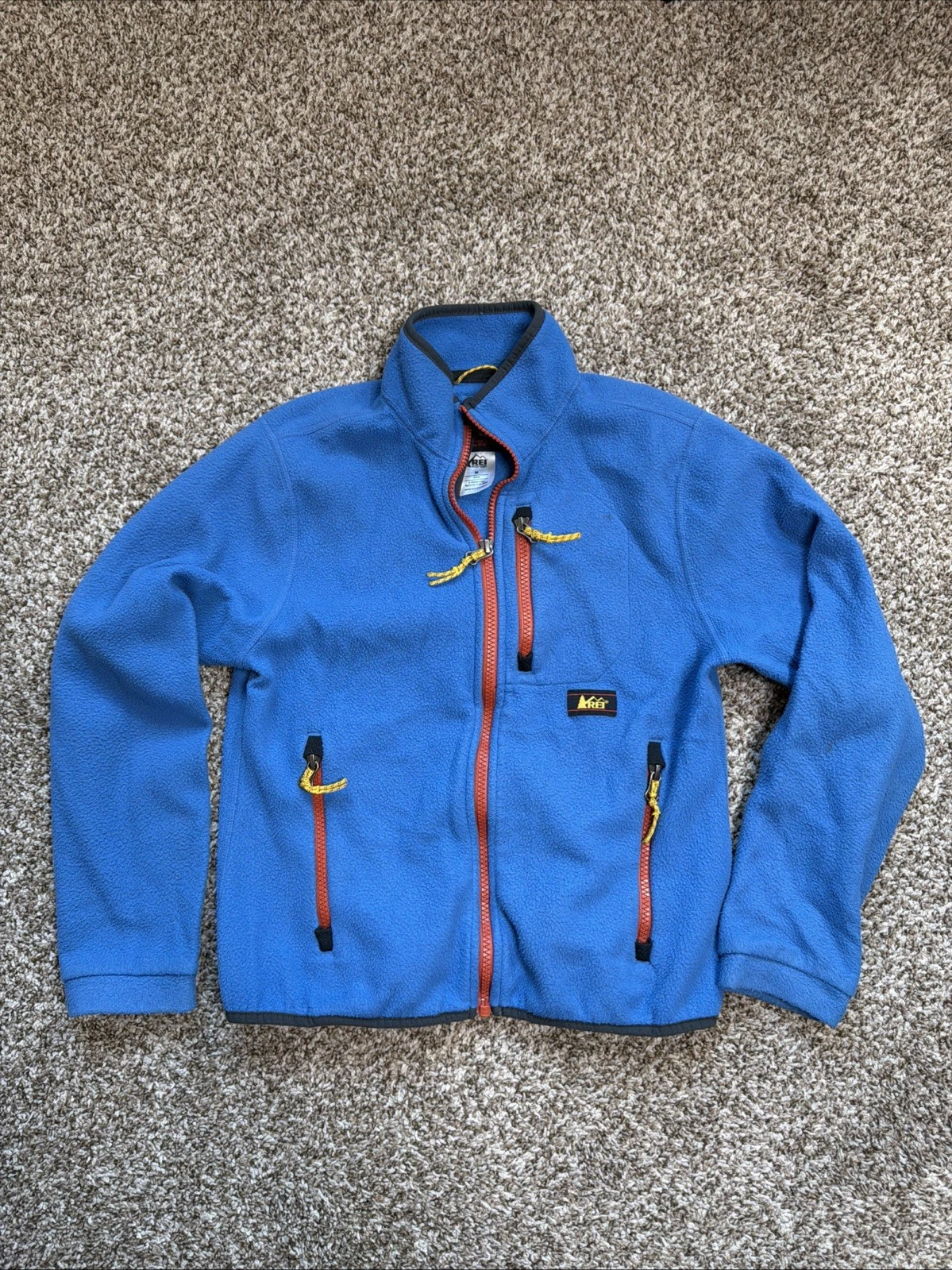 REI Co-op Kids Fleece Full Zip Jacket Size 10/12 Medium