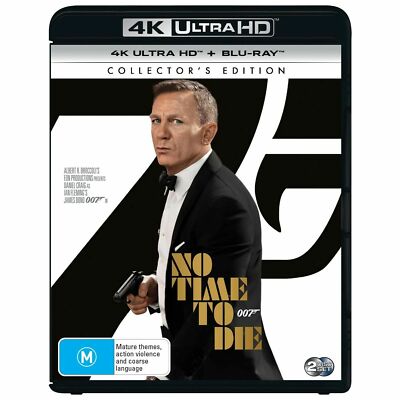 No Time To Die (4K UHD Blu-Ray) NEW
