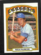 1972 Topps #265 Wes Parker Los Angeles Dodgers