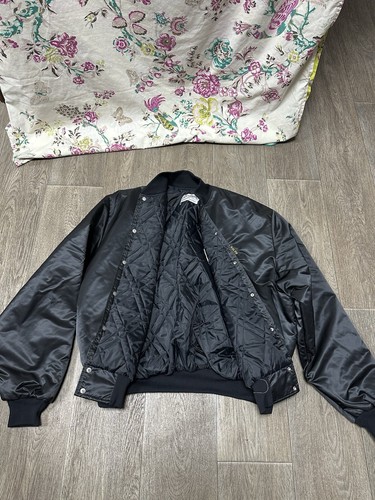 Vintage Newark Police Bomber Jacket Birdie By Richard A Leslie Made In USA 3XL - Picture 4 of 9