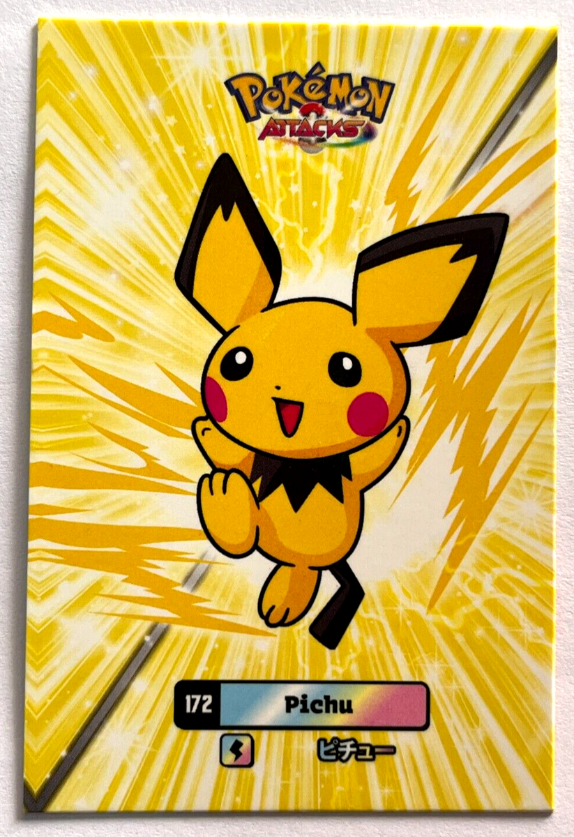 2025 POKEMON ATTACK 2 DATABASE Card #022 PICHU JOHTO Peru Foil | eBay