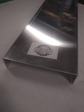Aluminium Kanal Ableger U-Profil 200 mm x 50 mm 8" x 2" 750 mm lang 3 mm stark