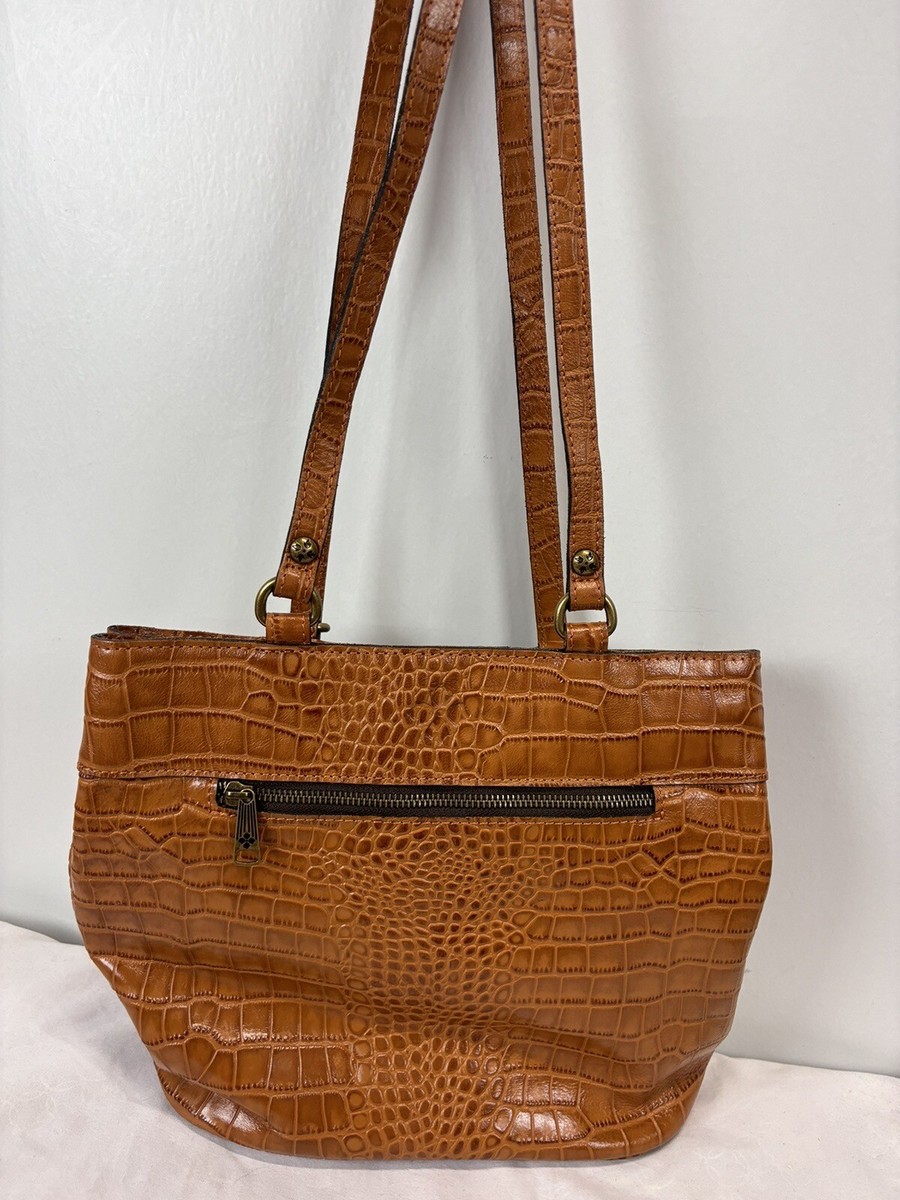 Patricia Nash Albi Convertible Backpack Tote Brown Leather Bag Minimalist Patricia Nash Albi Convertible Leather Backpack Tote Bag  main image 2