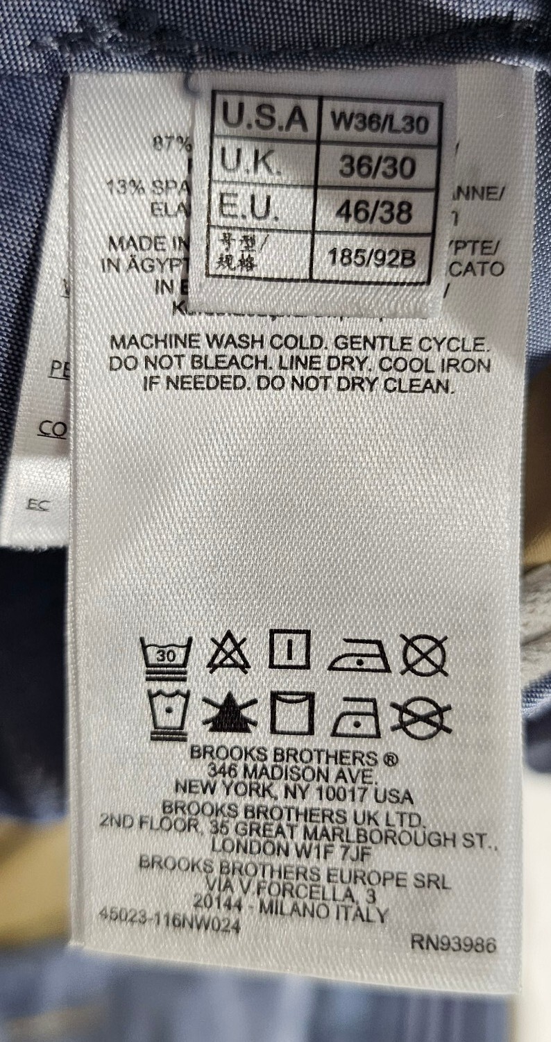 Brooks Brothers Performance Tech Beige Straight L… - image 12