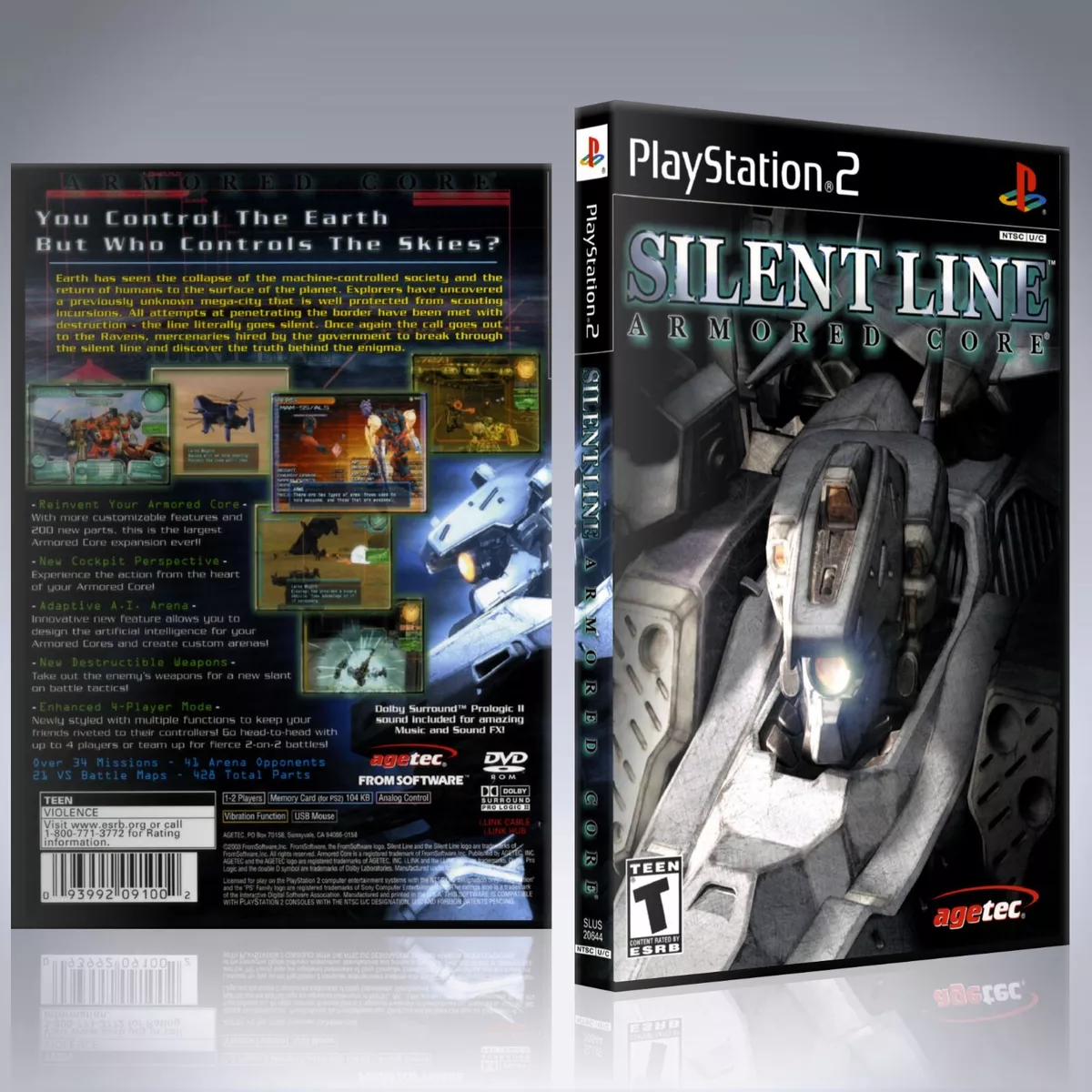 Armored Core 3: Silent Line (PlayStation2 The Best) for PlayStation 2