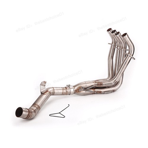 For Kawasaki Z900 2017-2024 Full Exhaust System Front Header Link Pipe Slip 51mm - Picture 4 of 12